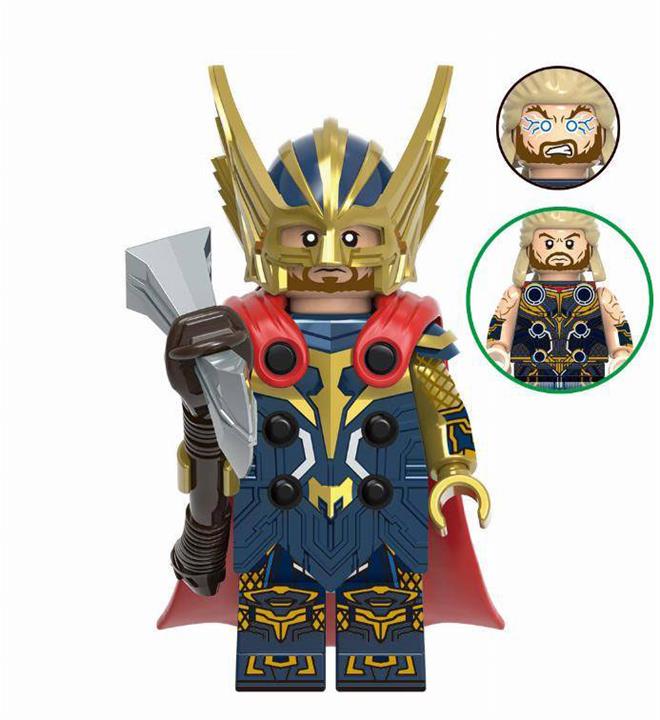 مینی فیگور لگویی «ثور، عشق و تندر» Xinh Minifigures Lego Thor (Love and Thunder) XH1923